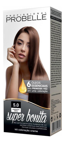 Tinta Probelle Super Bonita 5.0 Castanho Claro