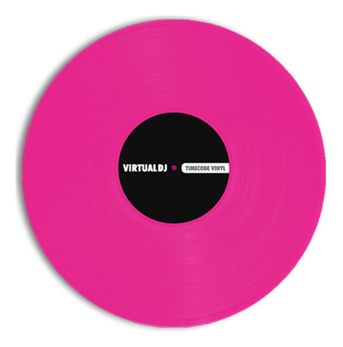 Vinyl De Virtualdj Timecode Control (rosa)