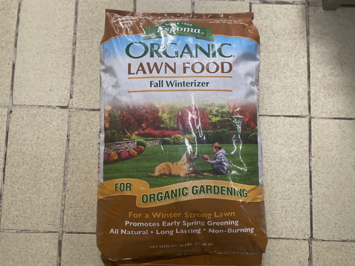 Abono Espoma Orgánico De Pasto Otoño 13.60kg