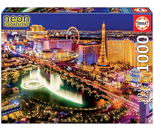 Educa Children's 1000 Neon Las Vegas Puzzle