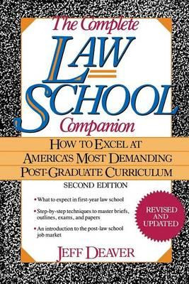 Libro The Complete Law School Companion - Jeff Deaver