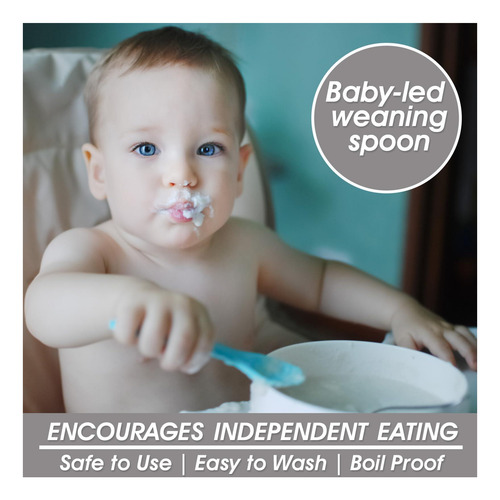 Cucharas Para Bebés Cuchara De Alimentación De Silicona Para