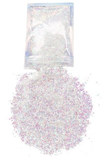 Glitter Iridiscente Estrella/hexagono 10gr Bolsa Resellable