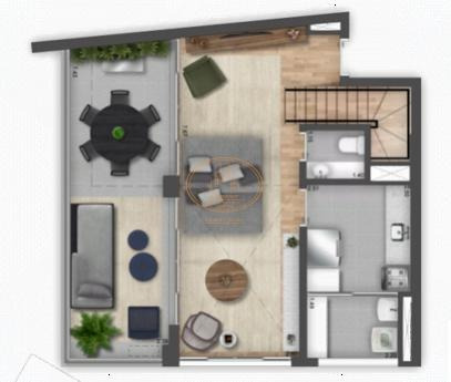 Apartamento Com 1 Dormitório(s) Localizado(a) No Bairro Moema Em São Paulo / São Paulo - 12204:918638