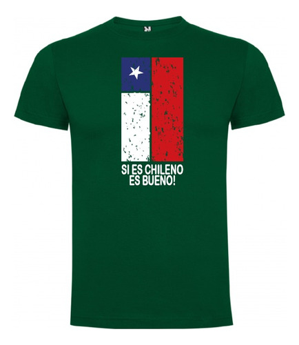 Polera Estampado Fiestas Patrias Si Es Chileno / Turismo_3