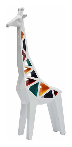 Figura Decorativa Jirafa Diseño Animal