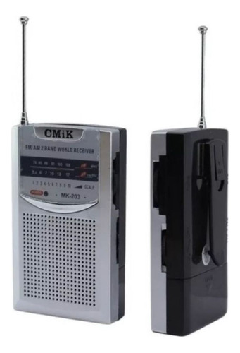 Radio Portatil Am / Fm (de Bolsillo) Cmik Mk-203