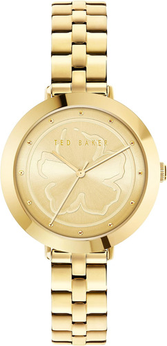 Ted Baker Ammy Magnolia Reloj De Pulsera De Oro Amarillo Y A