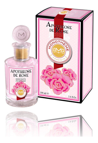 Perfume Feminino Monotheme Apotheose Rose Eau De Toilette 100ml