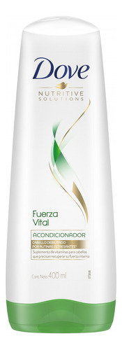  Dove Acondicionador 400ml Fuerza Vital