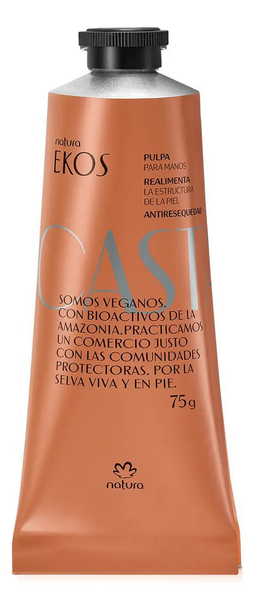 Crema Para Manos Natura Ekos Castaña 75 G Hidratación Antiresequedad
