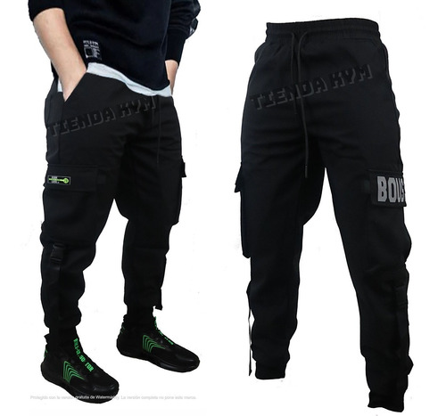 Pantalon Hombre Streetwear Diseño 3