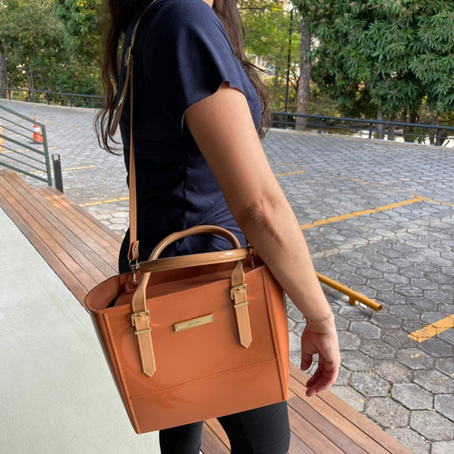 Imagem 5 de 7 de Bolsa Petite Jolie Feminina Transversal Lançamento Promoção