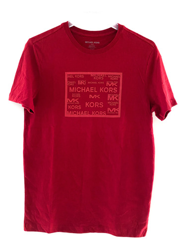 Polera Michael Kors Bordo Square Multi