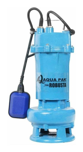 Bomba Sumergible Aquapak Robusta Lodos Agua Sucia 1 Hp 127v