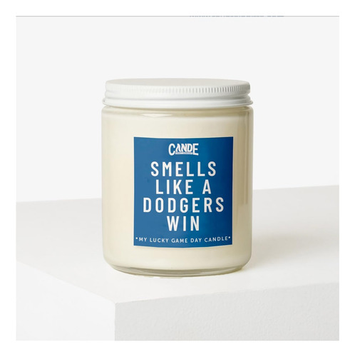 Ce Craft - Smells Como Una Vela De Los Dodgers - Regalo De C