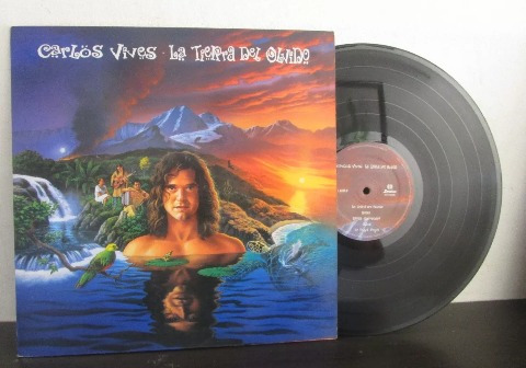 Carlos Vives Tierra Del Olvido Lp Vinyl 1995 Excelente Estad