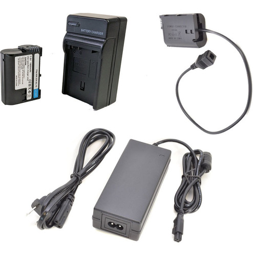 Bescor Enel15 Battery, Charger, Coupler & Ac Adapter Kit For