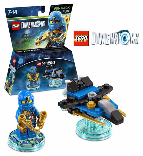 Lego Dimensions Jay, Ninjago  48 Piezas.