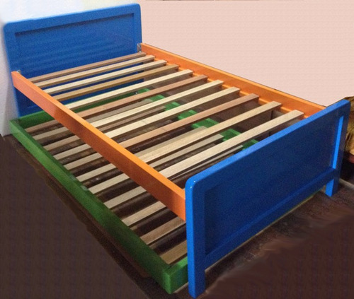Imagen 8 de 10 de Camas Nido De Madera, De 1 Hasta 3 Plazas, Desde $199