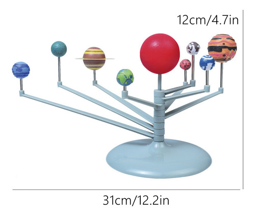 Planetario J Diy Modelo Del Sistema Solar De Nueve Planetas