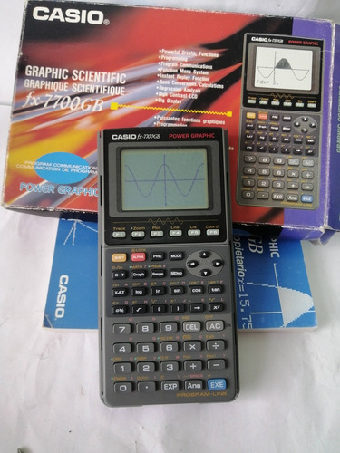 Calculadora Casio Fx 7700 Gb Graficadora Vintage En Caja