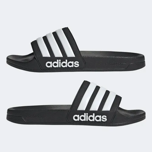 Chinelo Adilette Shower adidas Preto E Branco Gz5922