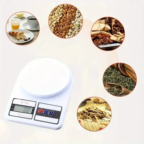 Báscula Digital Para Alimentos, Pesaje Electrónico De Cocina