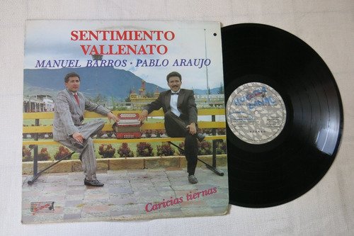 Vinyl Vinilo Lp Acetato Manuel Barros Sentimiento Vallenato 