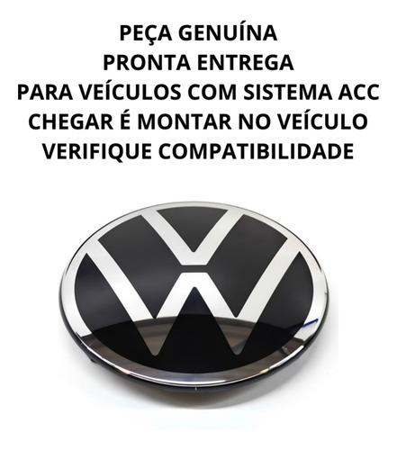 Emblema Nivus Highline Original Acc Vidro 5h0853601h