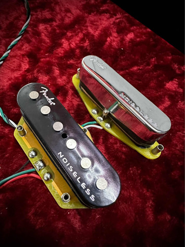 Set De Pastillas Fender Gen 4 N4 Noiseless Para Telecaster