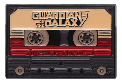 Broche Pin Metálico Cassette Vol 1 Guardianes De La Galaxia