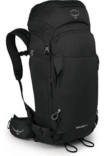 Unknown Soelden 42 - Mochila De Esqui Y Snowboard, Negro