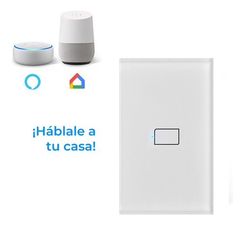 Apagador Inteligente 1 Botón Rf433 Mhz - Requiere Rm4 Pro