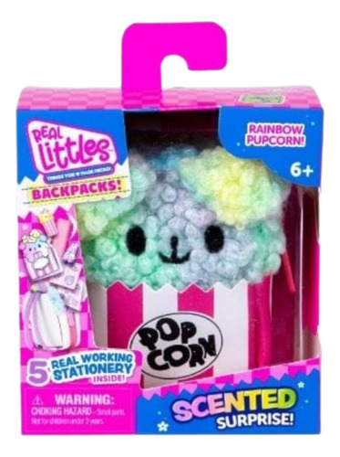 Mini Backpacks Real Littles Rainbow Pupcorn 5 Sorpresas
