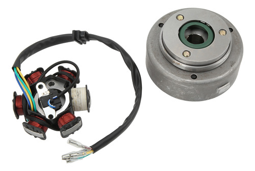 Rotor De Rueda Giratoria De 6 Bobinas Con Rotor De Estator M