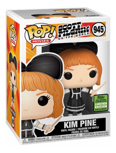 Funko Pop! Kim Pine 945 Eccc 2021 Scott Pilgrim Edición Limi