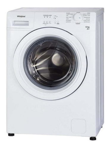 Lavarropas Automatico Whirlpool Carga Frontal 6kg Wnq06ab Lh