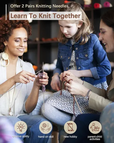 Kit De Tejer Katech Para Principiantes - Hilo Y Agujas