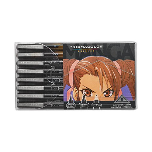 Prismacolor Premier Manga Illustration Markers, Puntas Surti