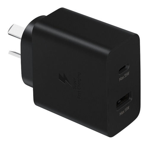 Cargador Duo Samsung Carga Rapida 35w Usb-a Usb-c Original