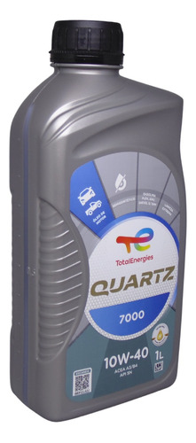 Oleo De Motor 10w40 Total Quartz Sn 7000 Semi Sintetico 1l