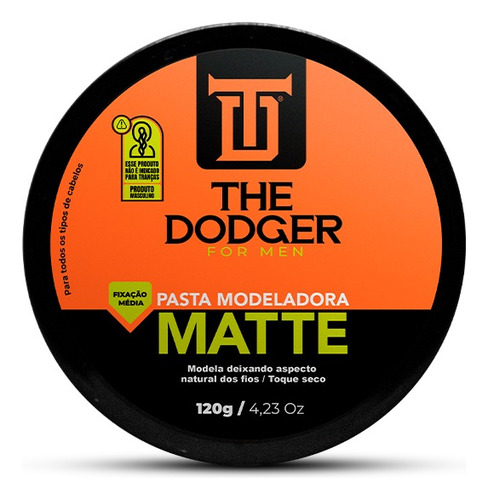 Pasta Modeladora Efeito Matte 120g - The Dodger