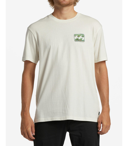 Polo Billabong Crayon Wave Blanco