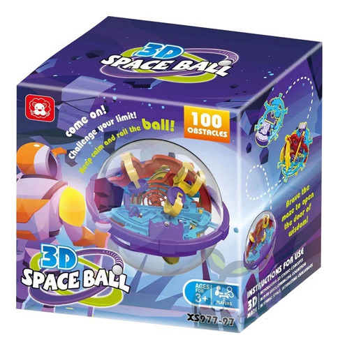  Juego Laberinto 3d Space Ball Interactivo 100 Obstaculos