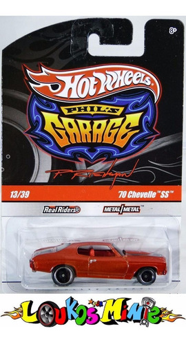 Hot Wheels ´70 Chevelle Ss Phil´s Garage 13/39 Lacrado 1:64