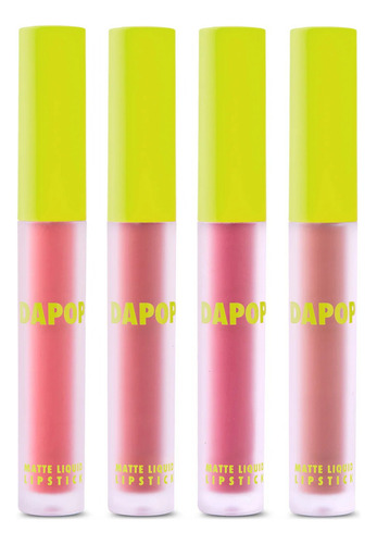 Labial Liquido Nude Matte Dapop New Lanzamiento Color 01