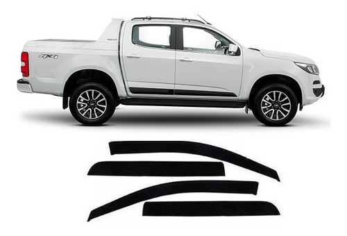 Deflectores Chevrolet S10 / Blazer 2013 A 2020 Completo 