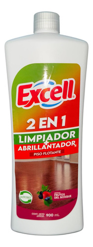 Limpiador Y Abrillantador 2 En 1 Excell 900ml Pisos Flotante