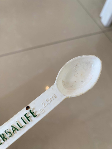Vaso Batidor Con Cuchara Medidora (6h) Verde Grande (Usado)